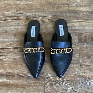 Steve Madden black mules